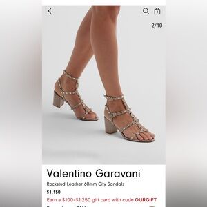 Valentino wedge sandles